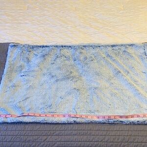 Minky Blue pillowcase